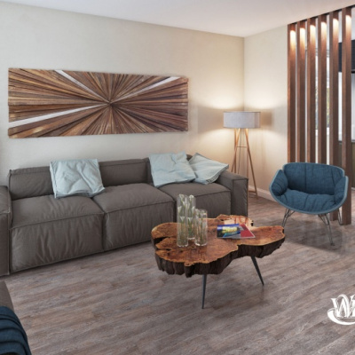 Картинка Виниловый ламинат wonderful vinyl floor natural relief de4372 палисандр